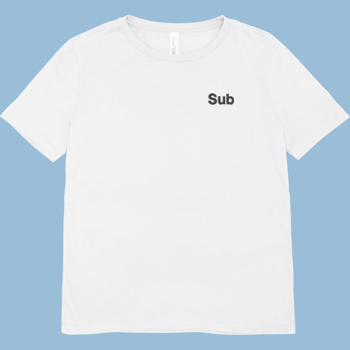 Sub Embroidered T-shirt