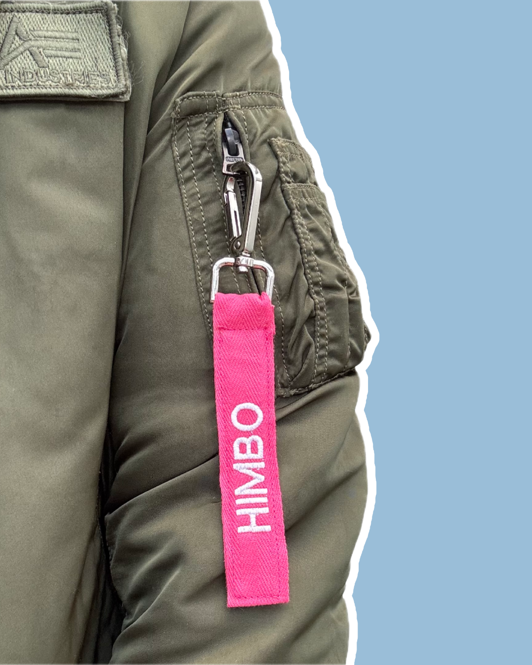 Slogan Keychain