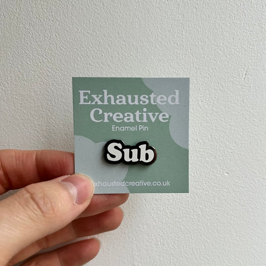 Sub Enamel Pin